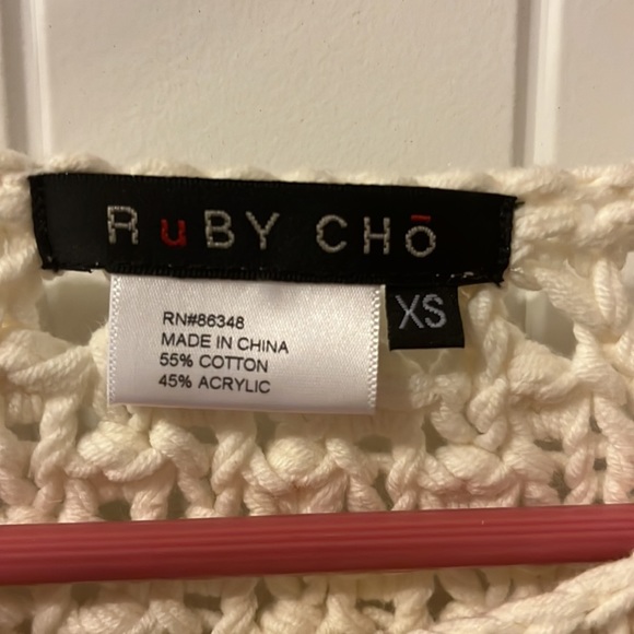 Ruby Cho cream cardigan - Picture 3 of 4